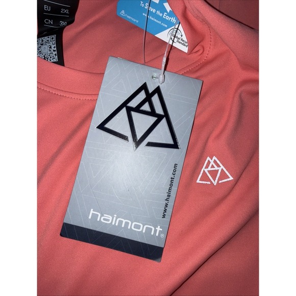 Haimont UPF 50+ Long Sleeve Shirt Mens XL Sun Protection Athletic Hiking NWT - Picture 4 of 4